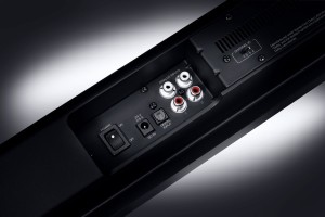 Anschlüsse der Magnat WSB 50 Soundbar